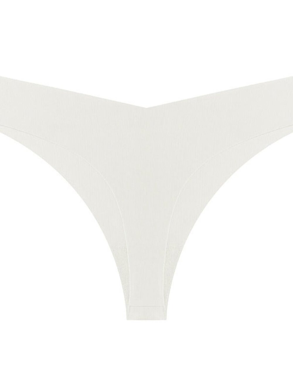 Seamless thong, M, White